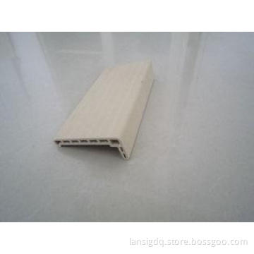 White Sliding WPC Profile Moulding , skirtings and architra